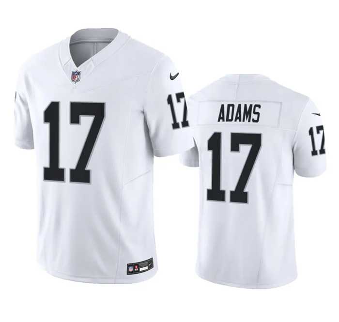 Men & Women & Youth Las Vegas Raiders #17 Davante Adams White 2023 F.U.S.E Vapor Untouchable Stitched Football Jersey